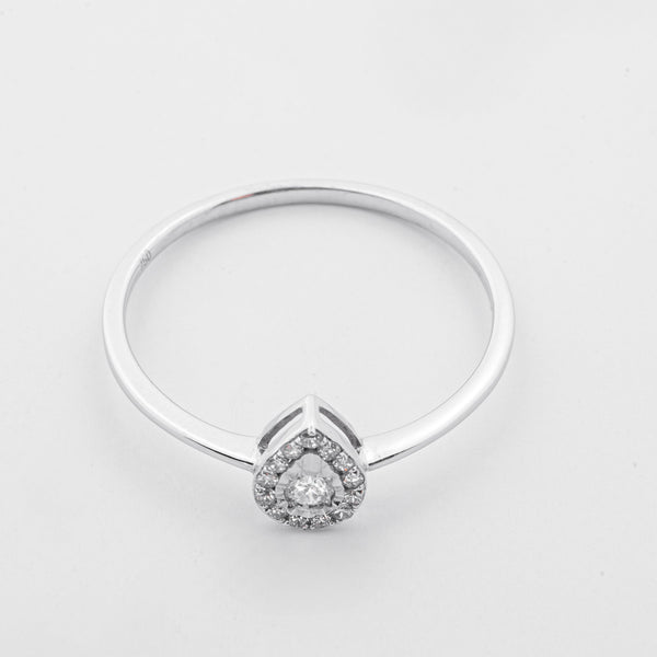 Pear Diamond Ring