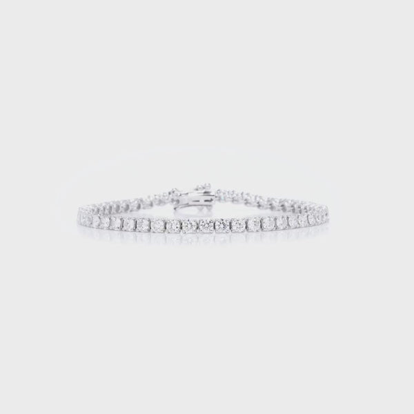 4mm Tennis Diamond Bracelet